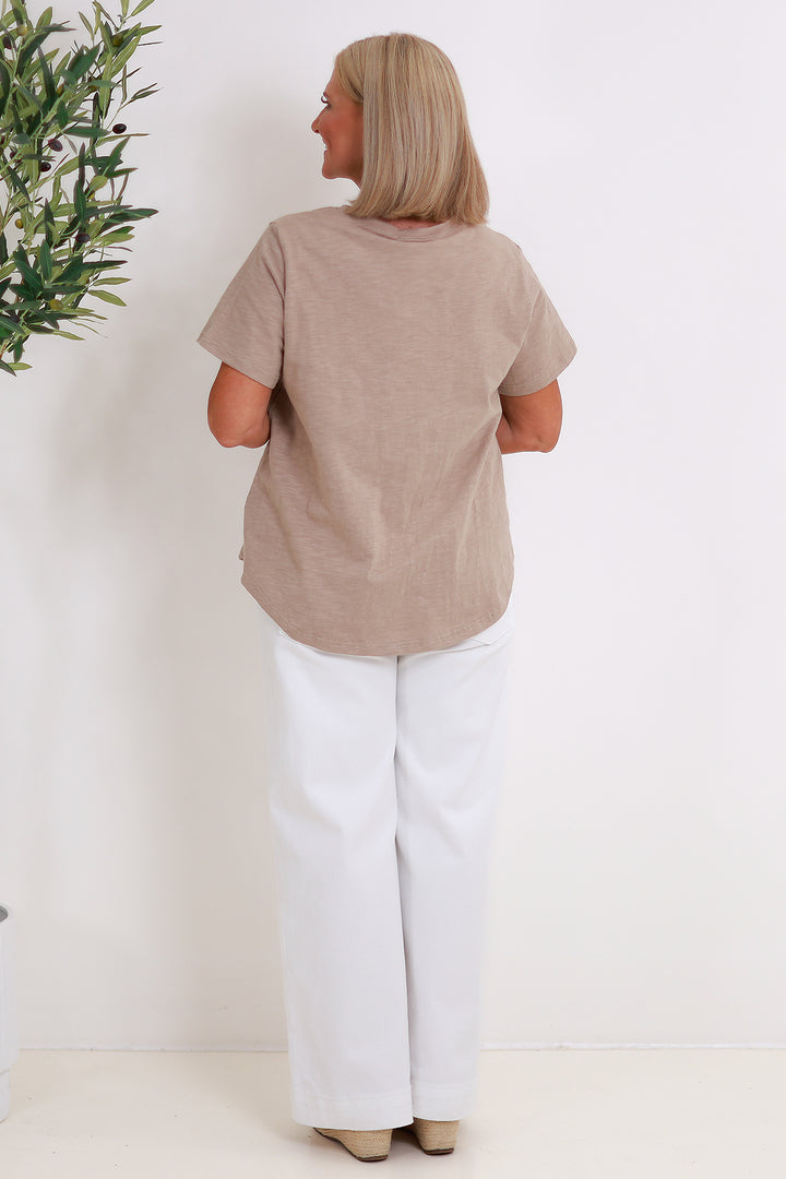 Solena TShirt | TAUPE