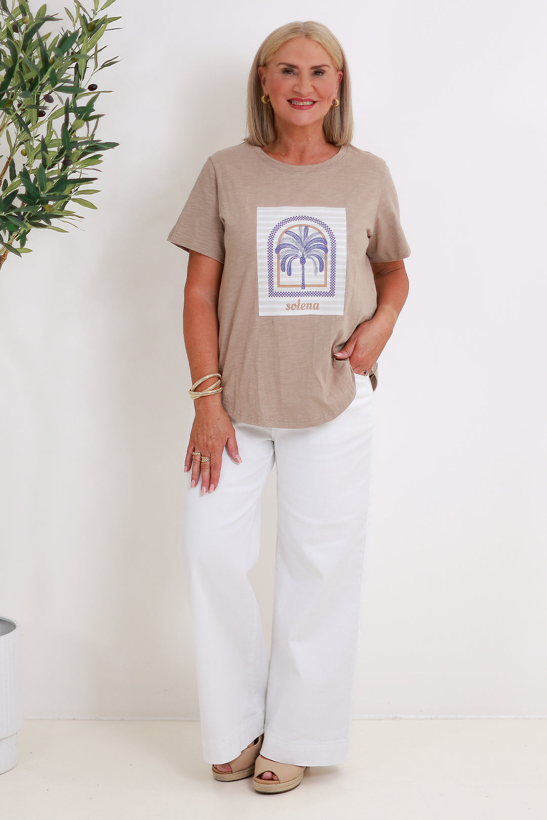 Solena TShirt | TAUPE