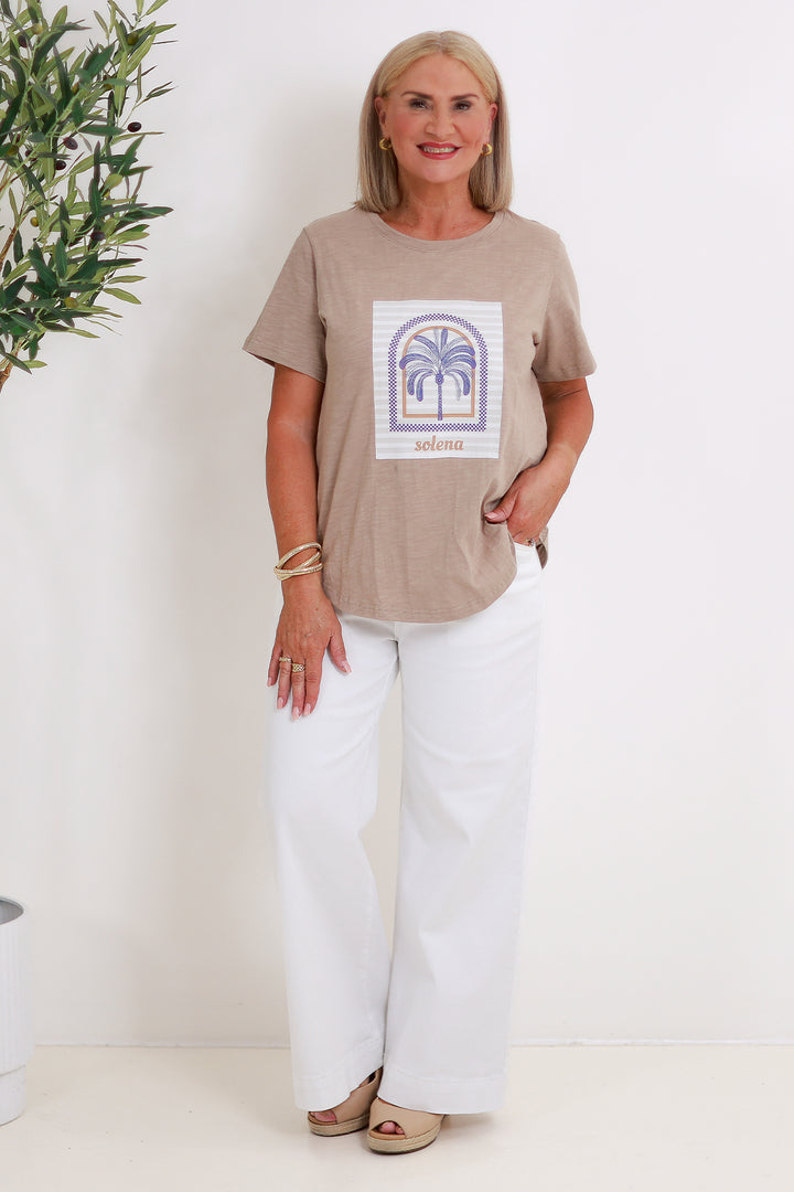Solena TShirt | TAUPE