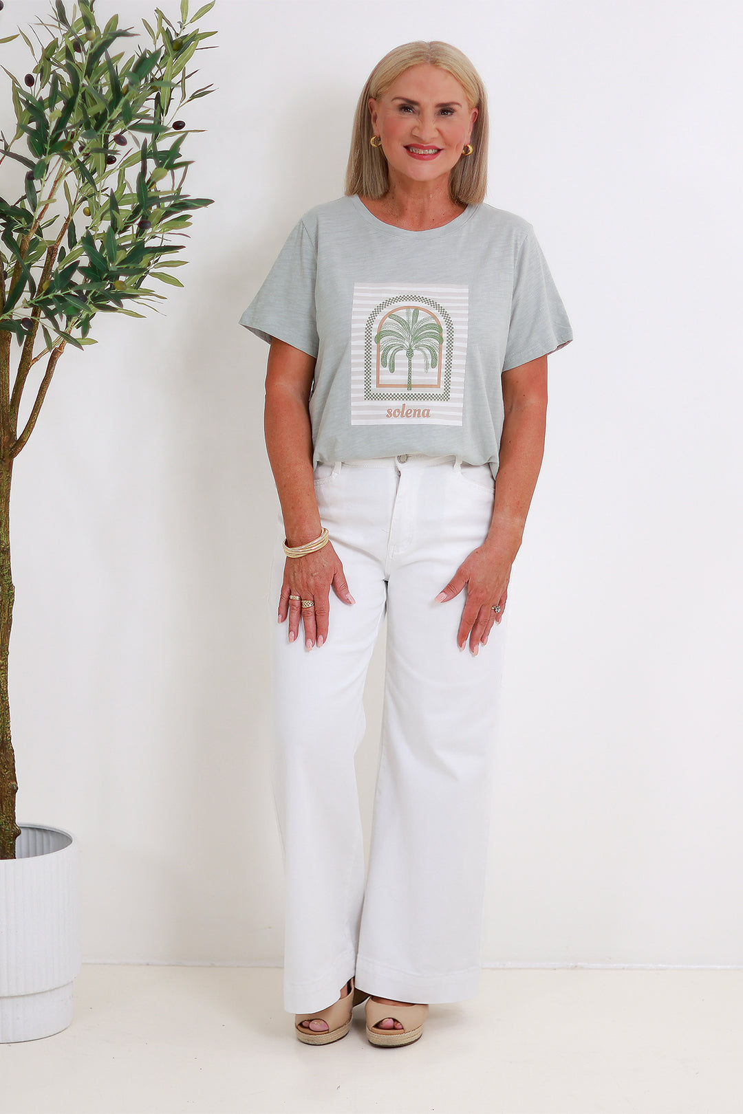 Solena TShirt | SAGE