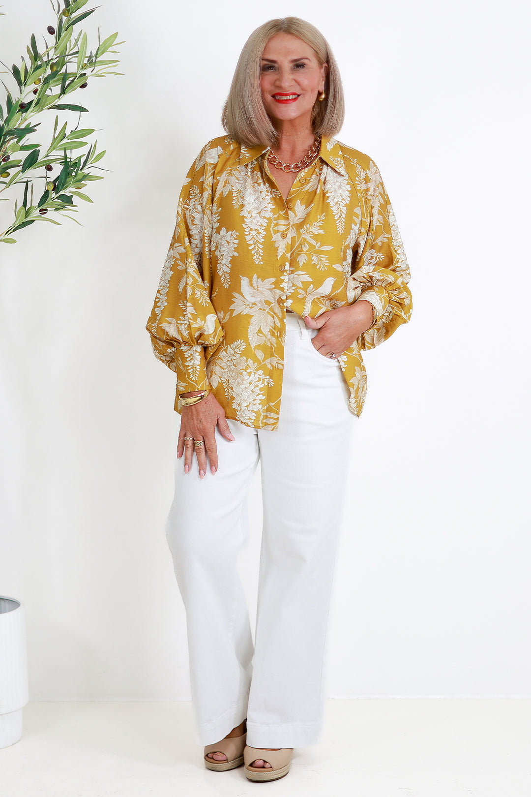 Rafina Shirt | MARIGOLD