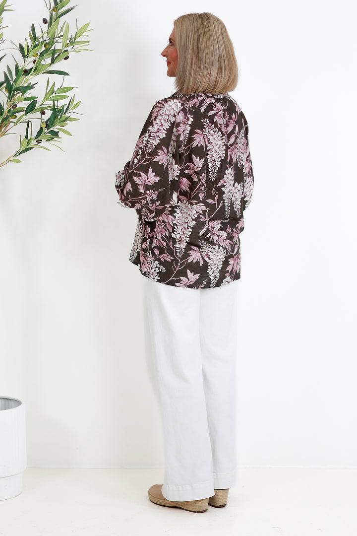 Rafina Shirt  | COCO BROWN