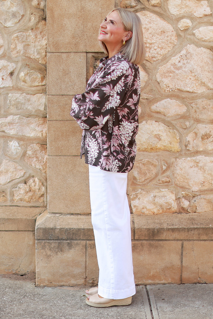 Rafina Shirt  | COCO BROWN