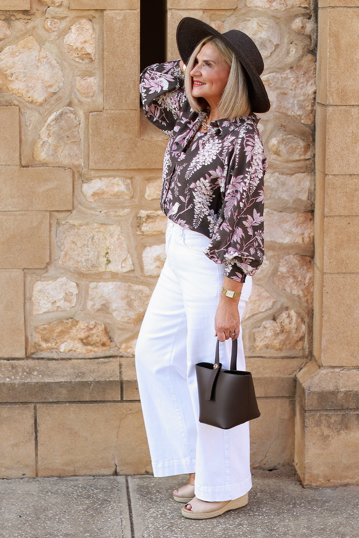 Rafina Shirt  | COCO BROWN