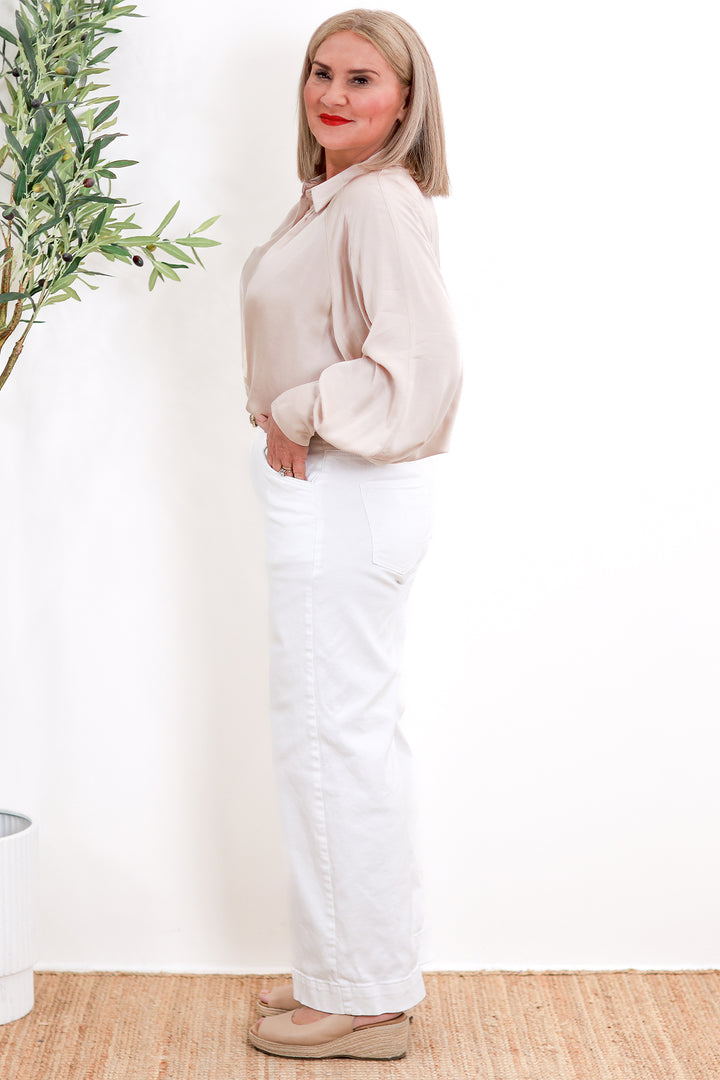 Rafina Shirt Collared | NOUGAT Plain