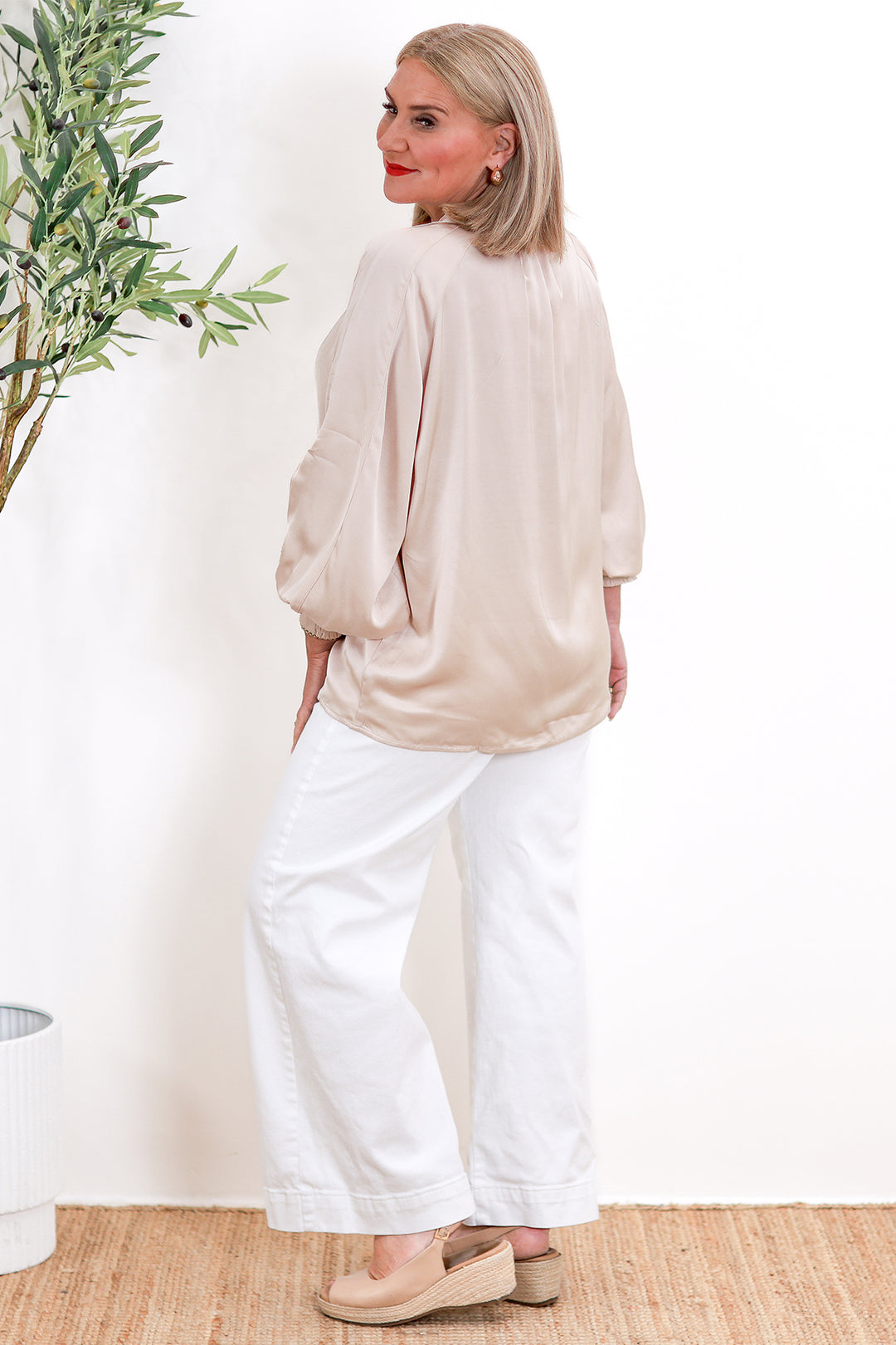 Rafina Shirt Collared | NOUGAT Plain