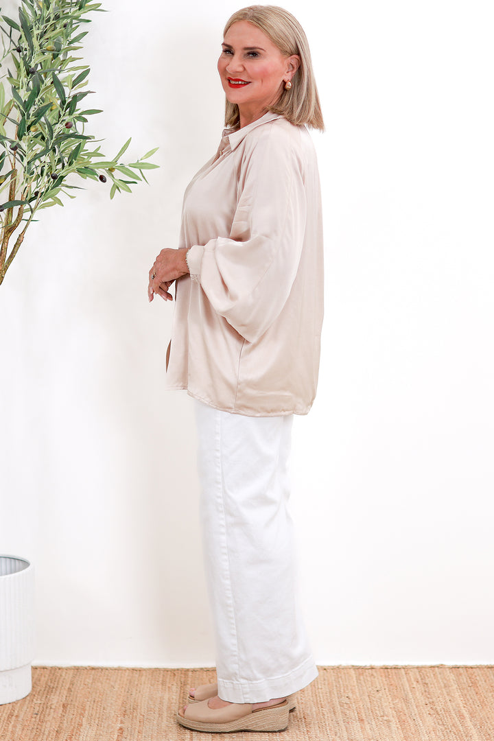 Rafina Shirt Collared | NOUGAT Plain