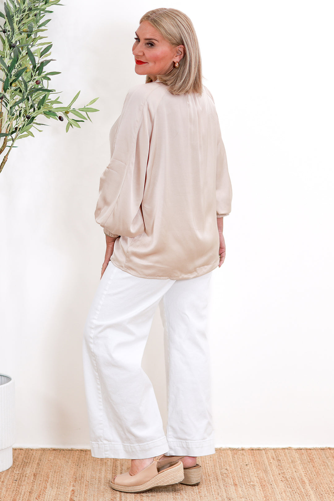 Rafina Shirt Collared | NOUGAT Plain