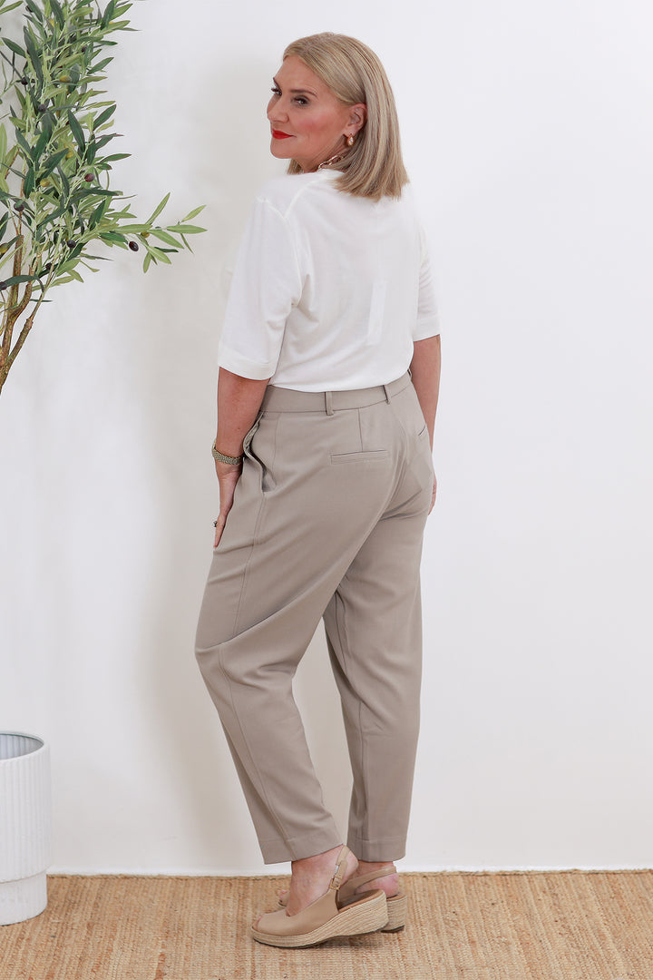 Eden Stretch Pant | TAUPE