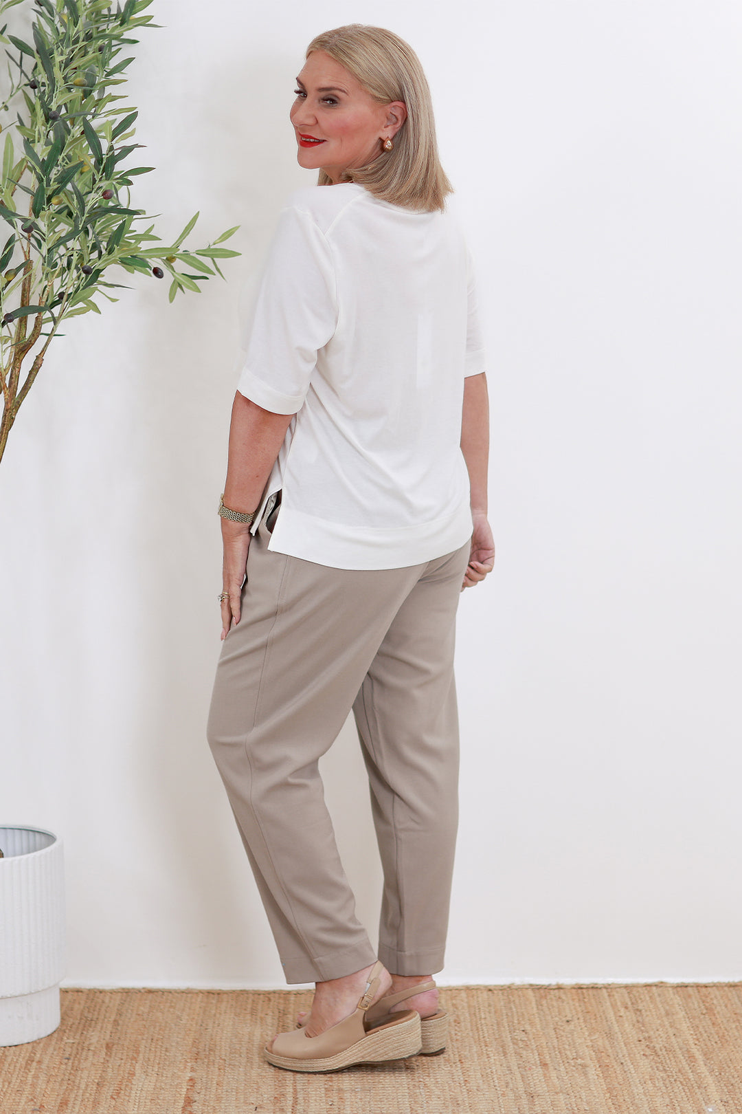 Ellery Top  - WHITE
