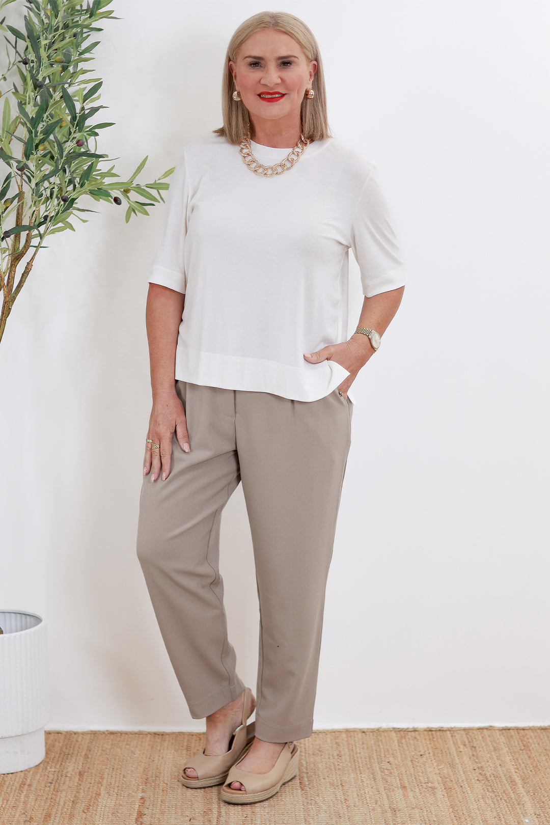 Ellery Top  - WHITE