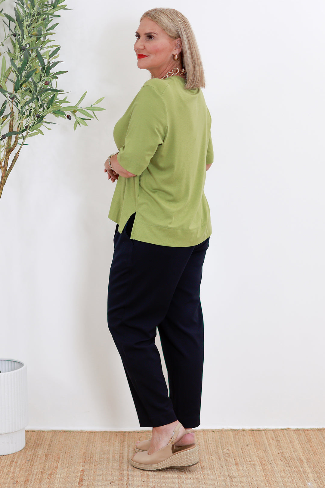 Ellery Top - FRESH GREEN