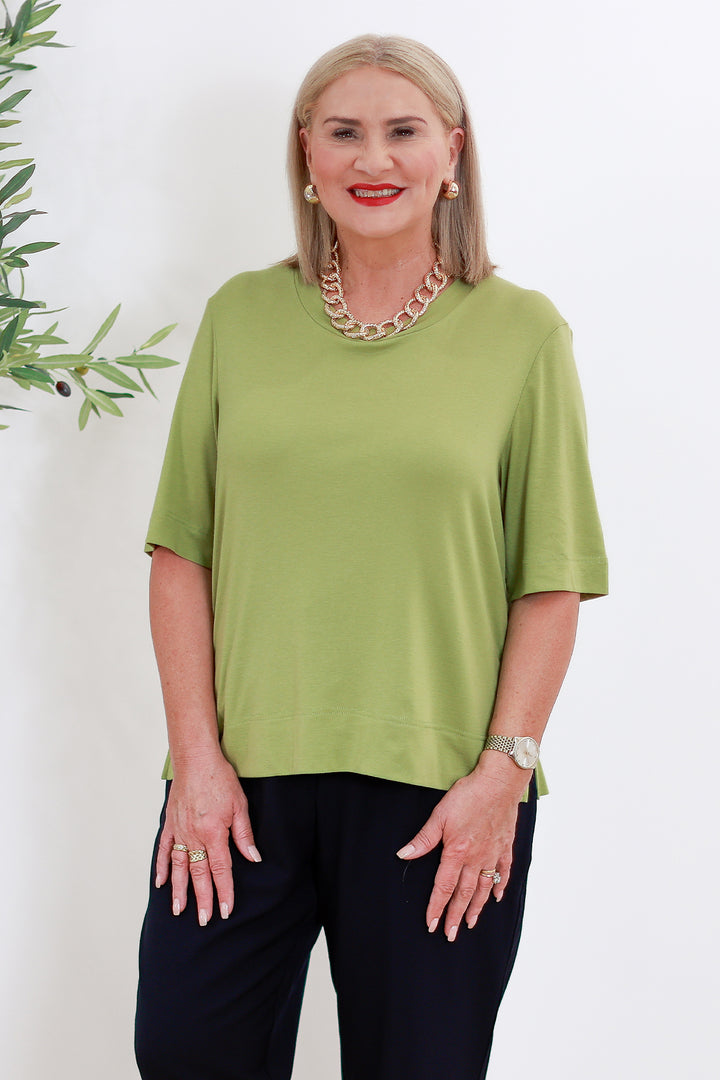 Ellery Top - FRESH GREEN