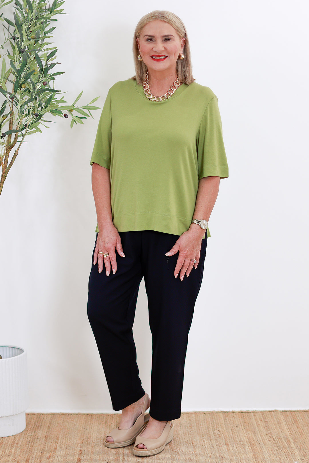 Ellery Top - FRESH GREEN