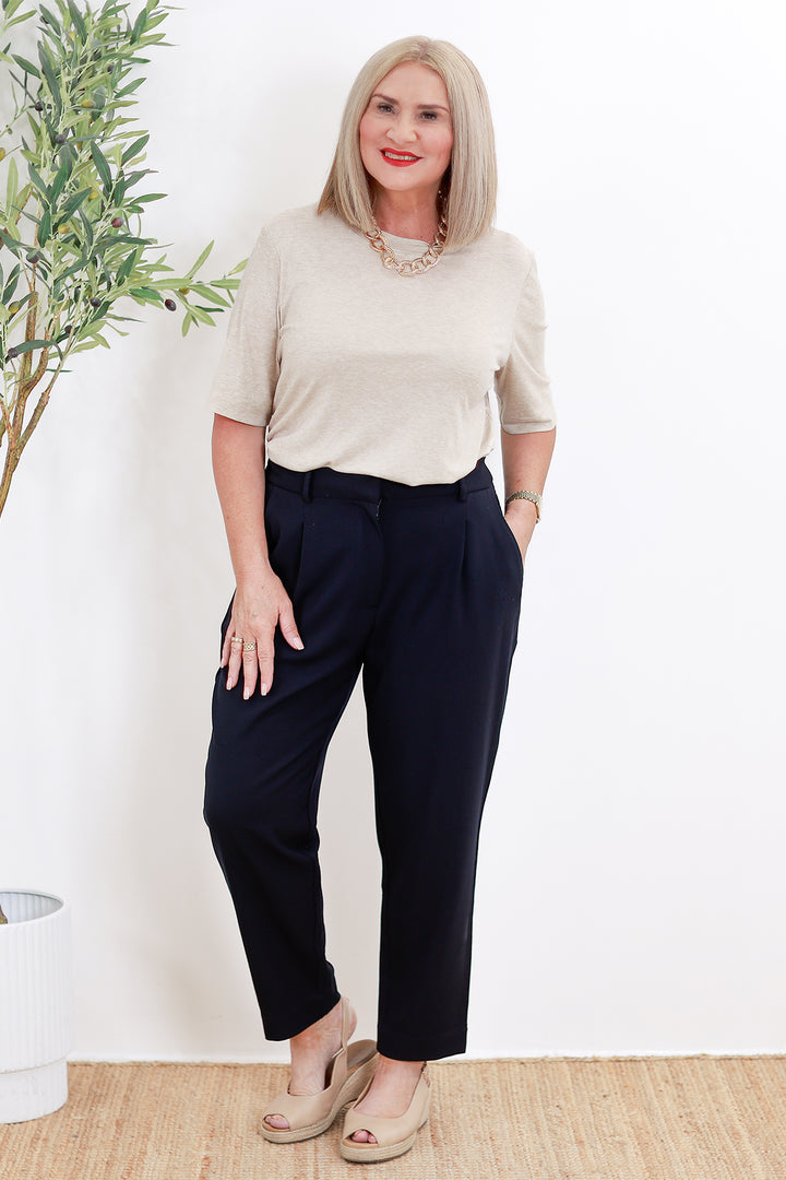 Eden Stretch Pant | INK NAVY