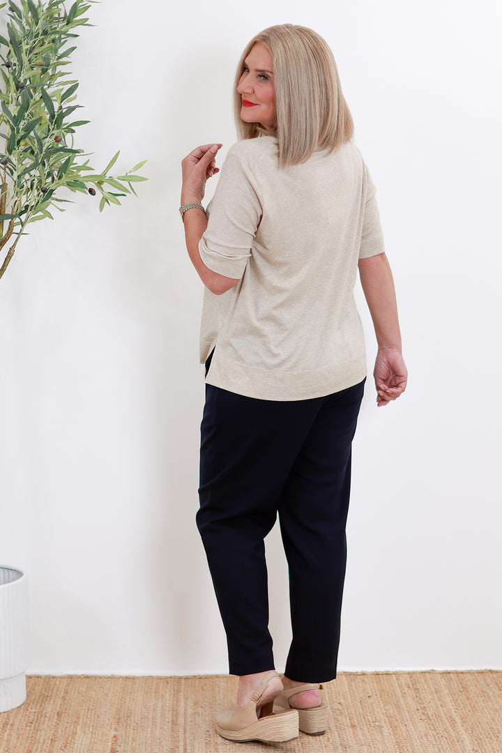 Eden Stretch Pant | INK NAVY