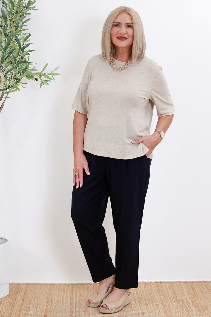 Eden Stretch Pant | INK NAVY