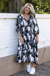 Bloom Dress | Black Floral