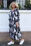 Bloom Dress | Black Floral