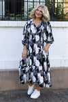 Bloom Dress | Black Floral