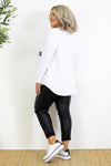 Rawhide Long Sleeve T | White