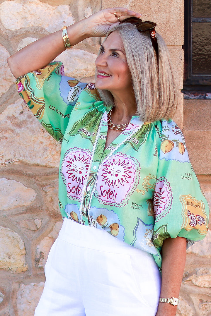 Dolce Bella Shirt | Sorbet GREEN