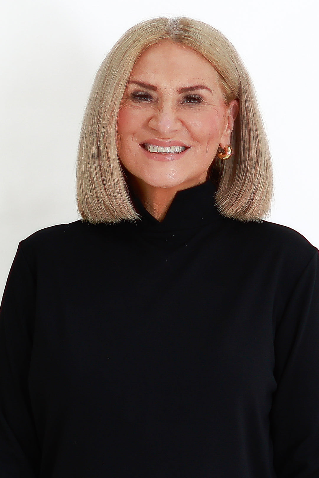 Turtle Neck Skiv | BLACK