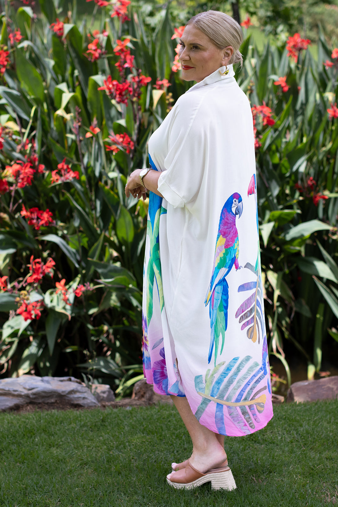 Sanctuary Shirt Dress | White