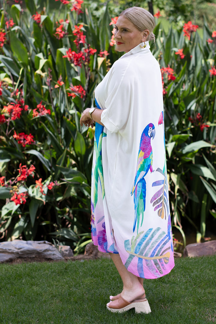 Sanctuary Shirt Dress | White