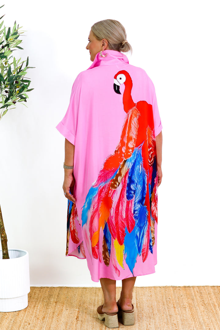 Sanctuary Shirt Dress | PINK