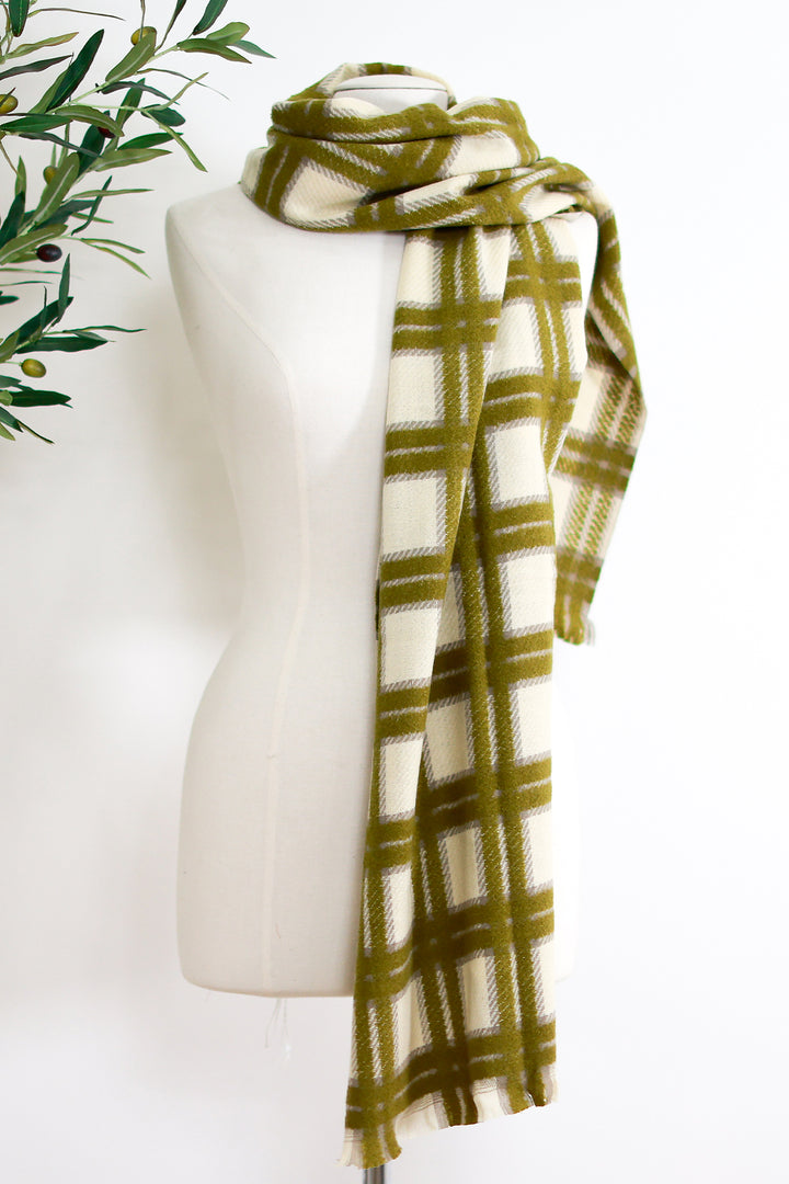 Aman Scarf | Chartreuse