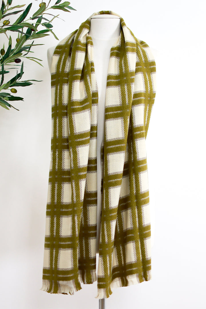 Aman Scarf | Chartreuse