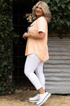 Rawhide Relaxed Tee | Melon