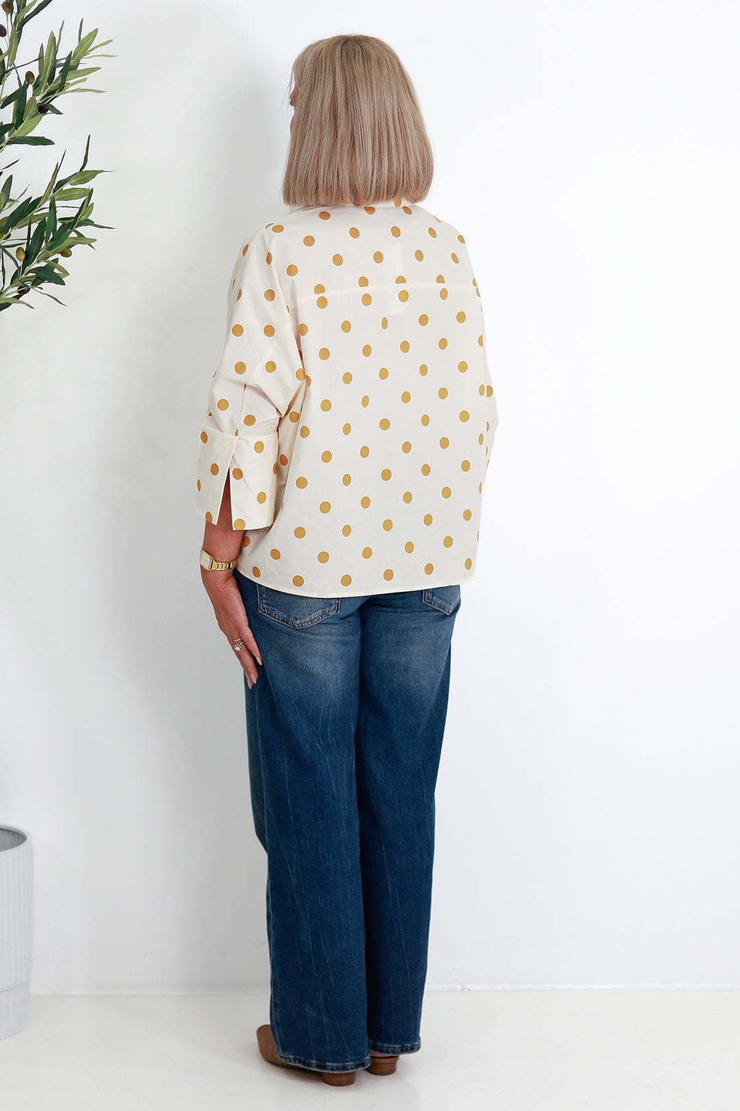 Quinn Oversized Shirt | MUSTARD SPOT
