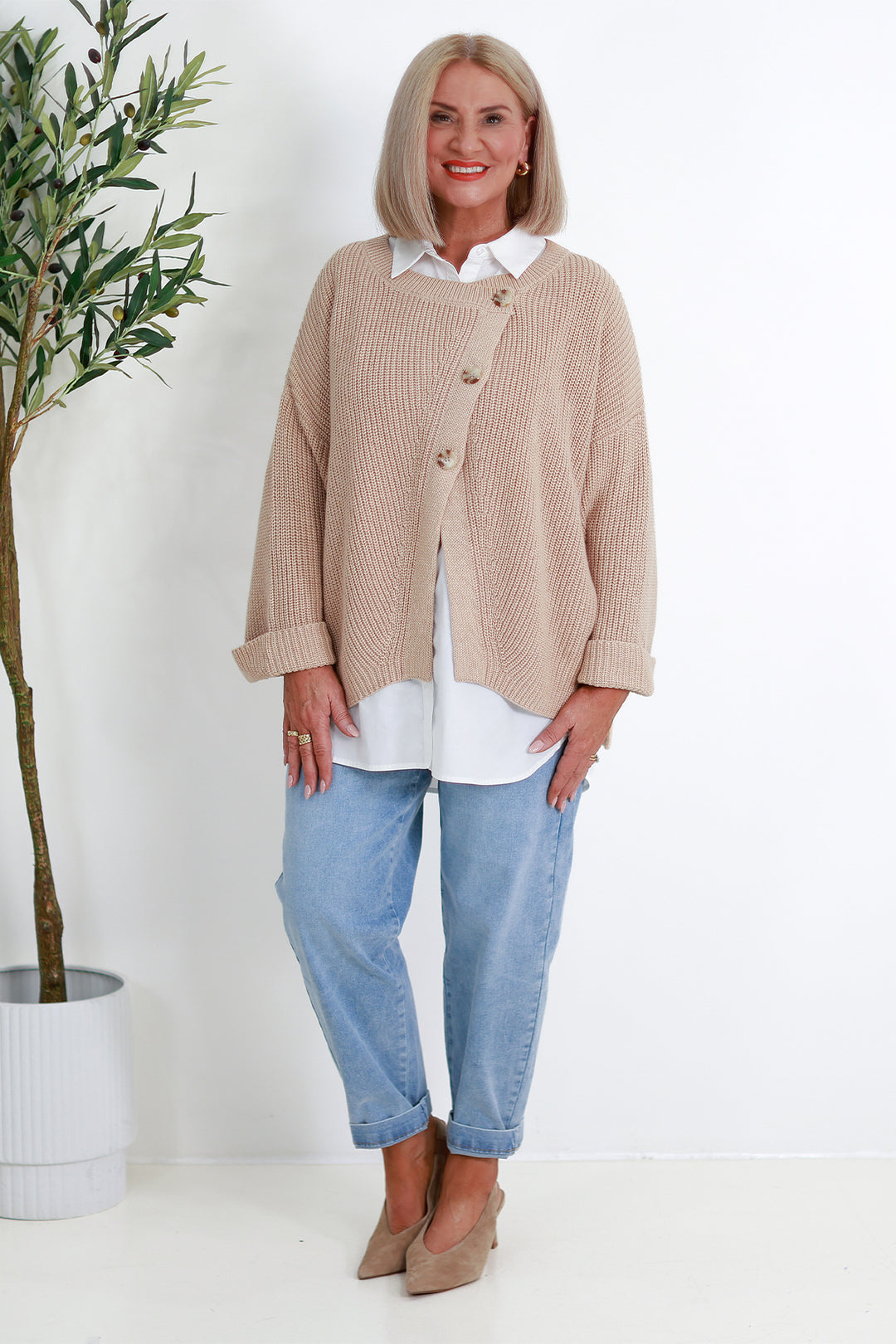 Cross Over Cardi | SAND