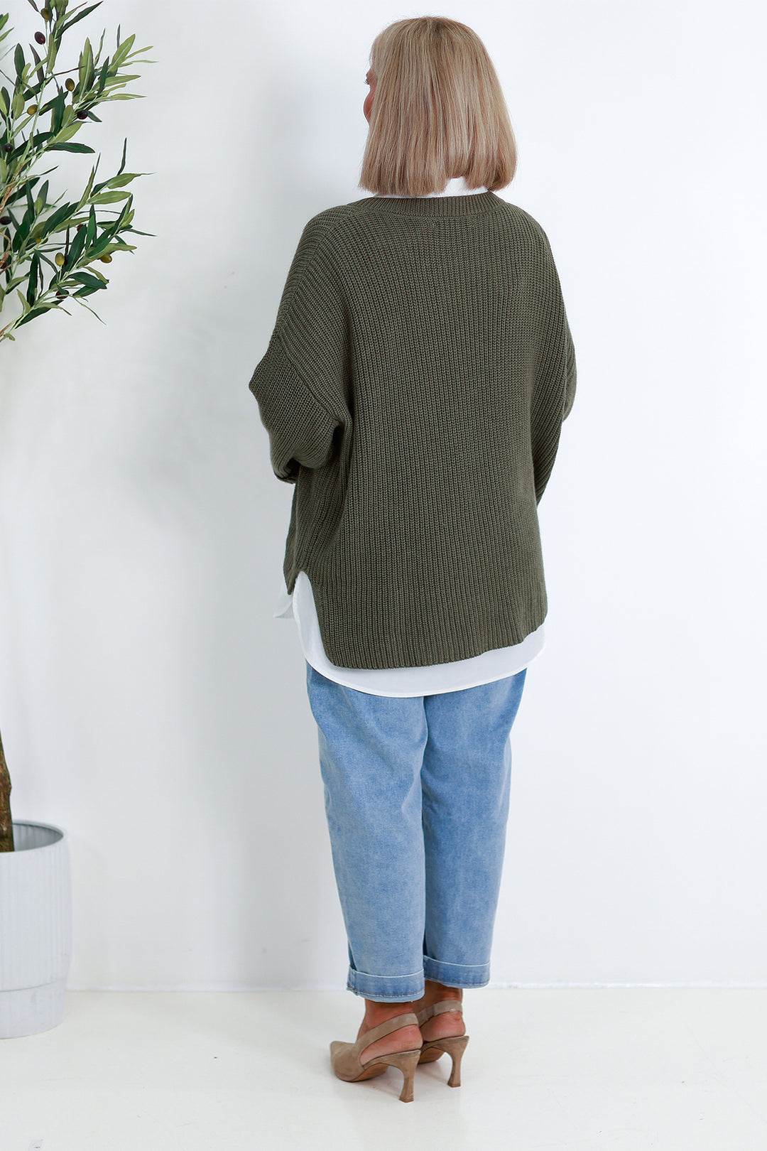 Cross Over Cardi | OLIVE