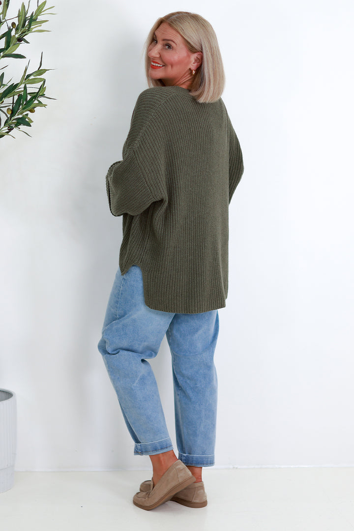 Cross Over Cardi | OLIVE
