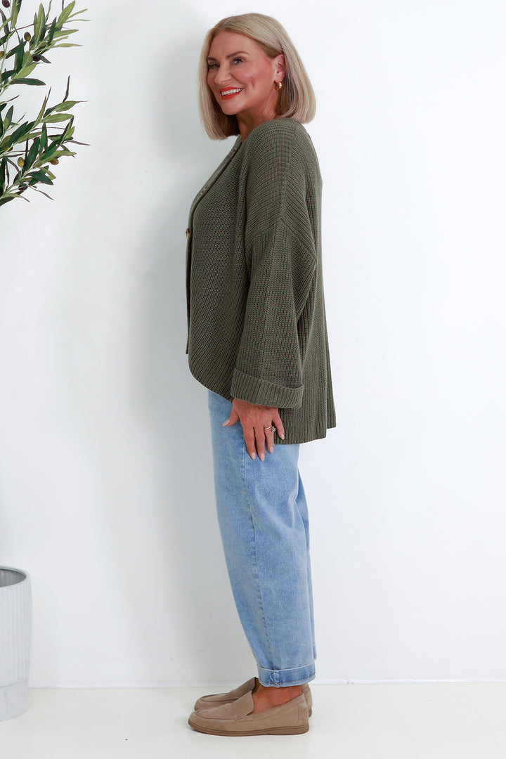 Cross Over Cardi | OLIVE