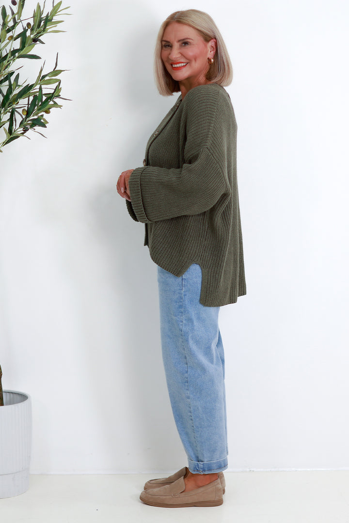 Cross Over Cardi | OLIVE