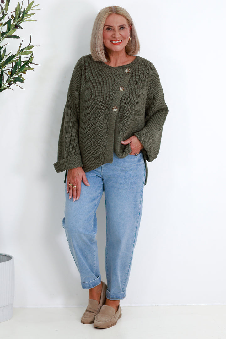 Cross Over Cardi | OLIVE