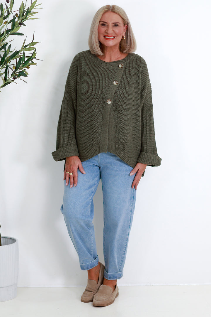 Cross Over Cardi | OLIVE