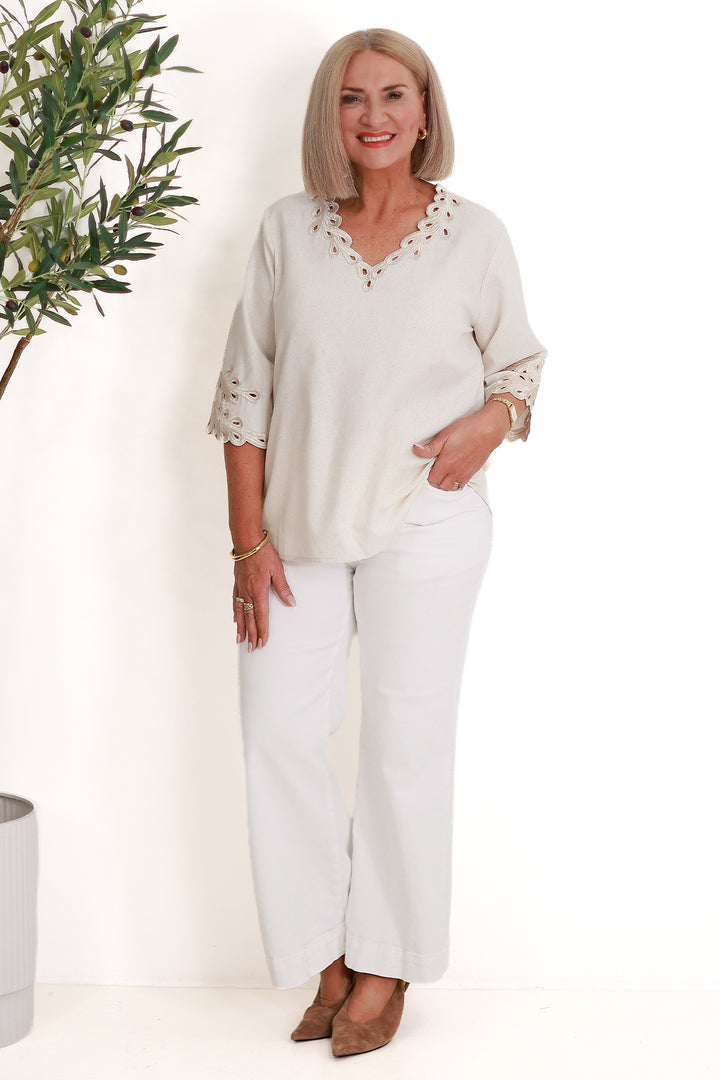 Alyssa Top | IVORY