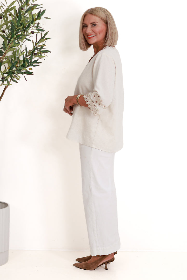Alyssa Top | IVORY