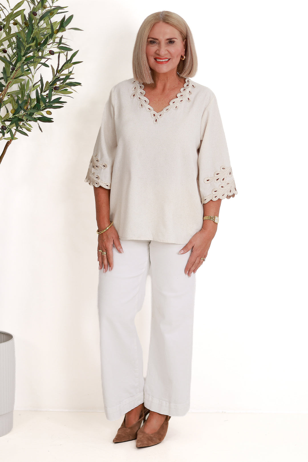 Alyssa Top | IVORY