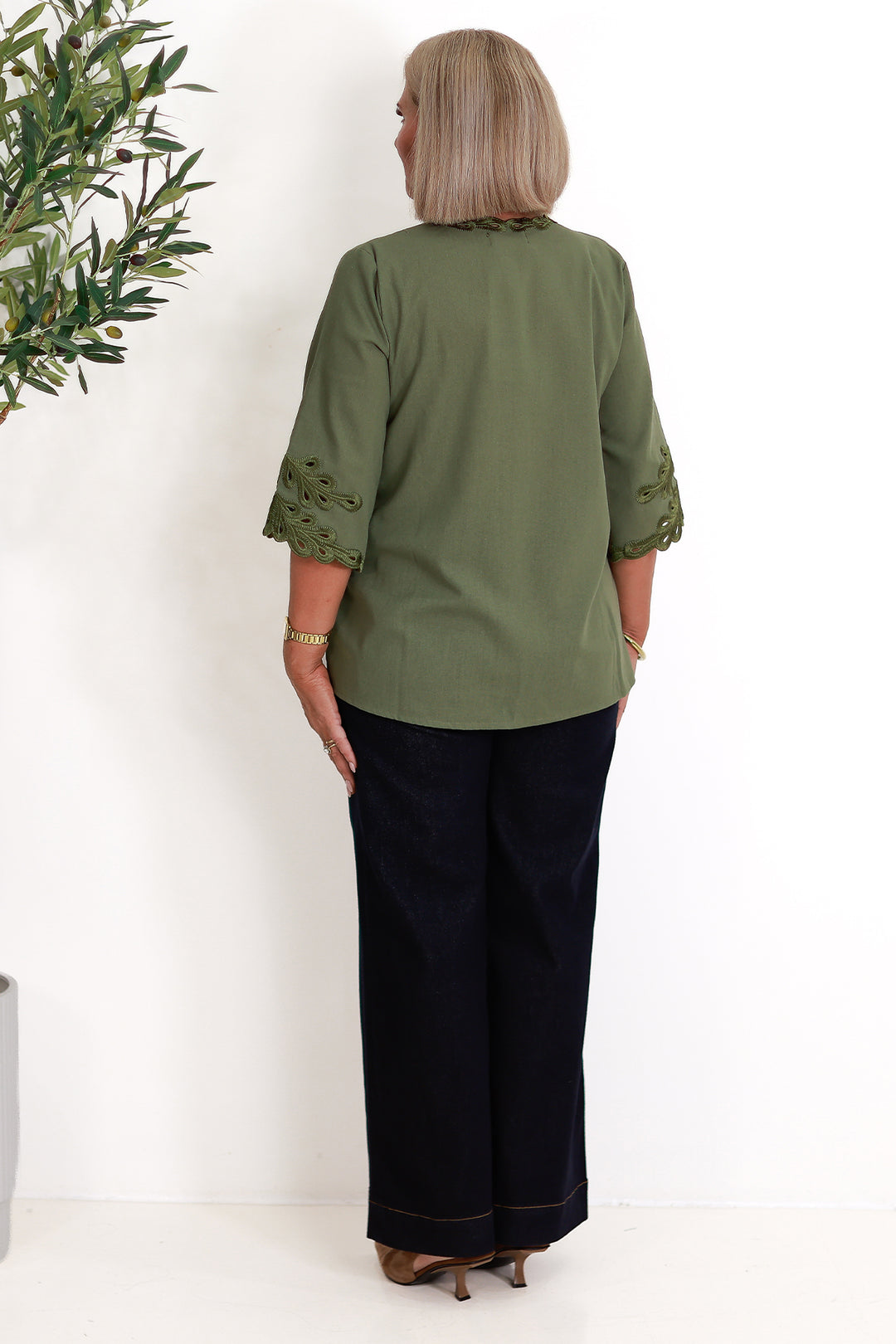 Alyssa Top | OLIVE GREEN