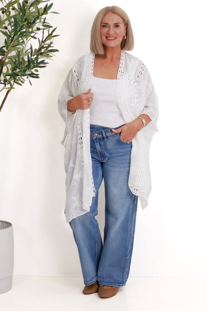 Melodie Cape | WHITE
