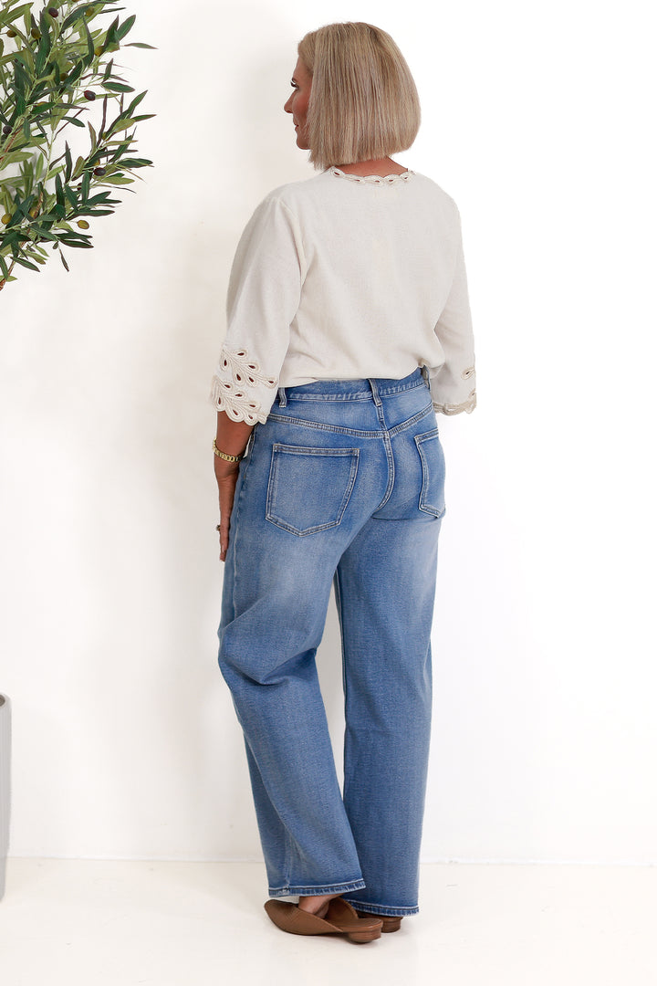 Urban Slouch Jean  | Light Wash STRETCH