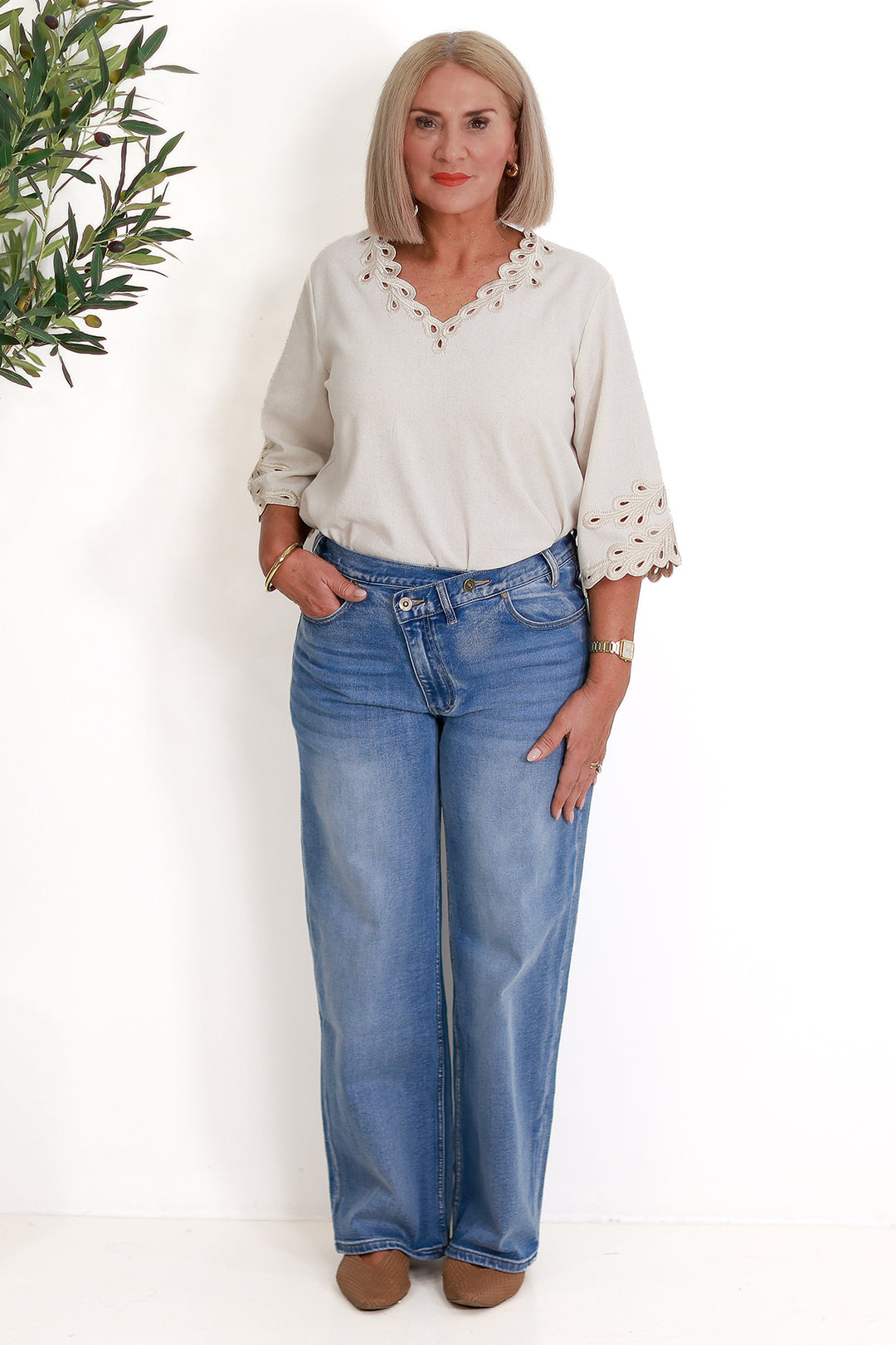 Urban Slouch Jean  | Light Wash STRETCH