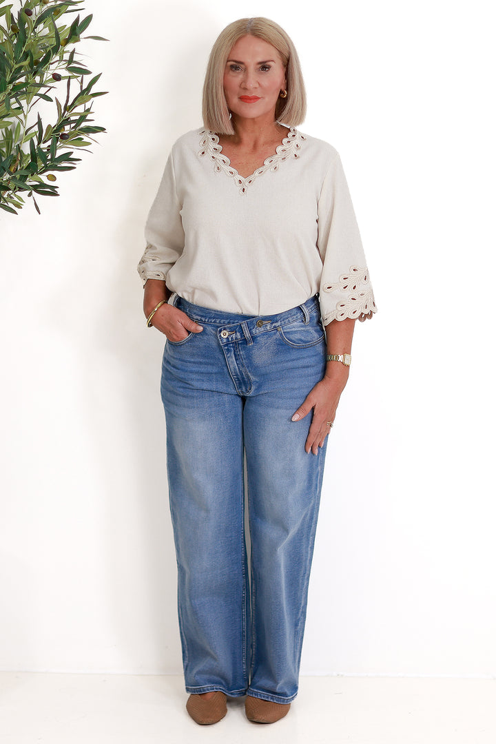Urban Slouch Jean  | Light Wash STRETCH