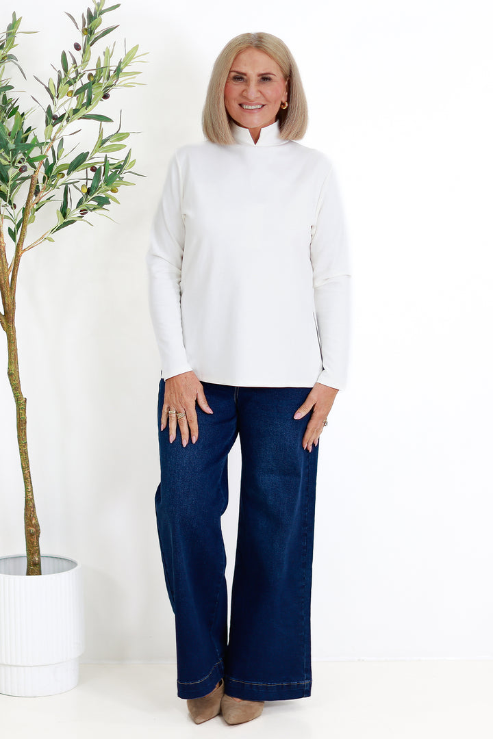 Turtle Neck Skiv | IVORY